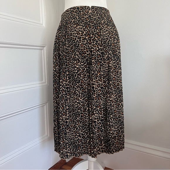 J Crew Leopard Print Midi Skirt - Picture 3 of 7